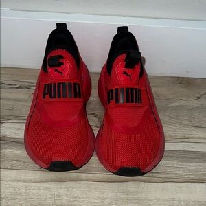 PUMA Kids Red Sneakers